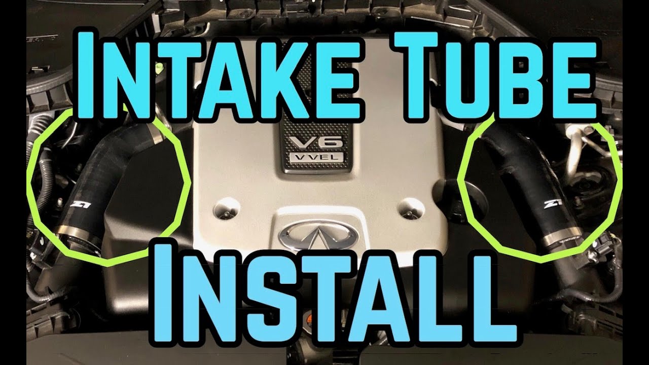 Z1 Motorsports Intake Tube Installation Q50