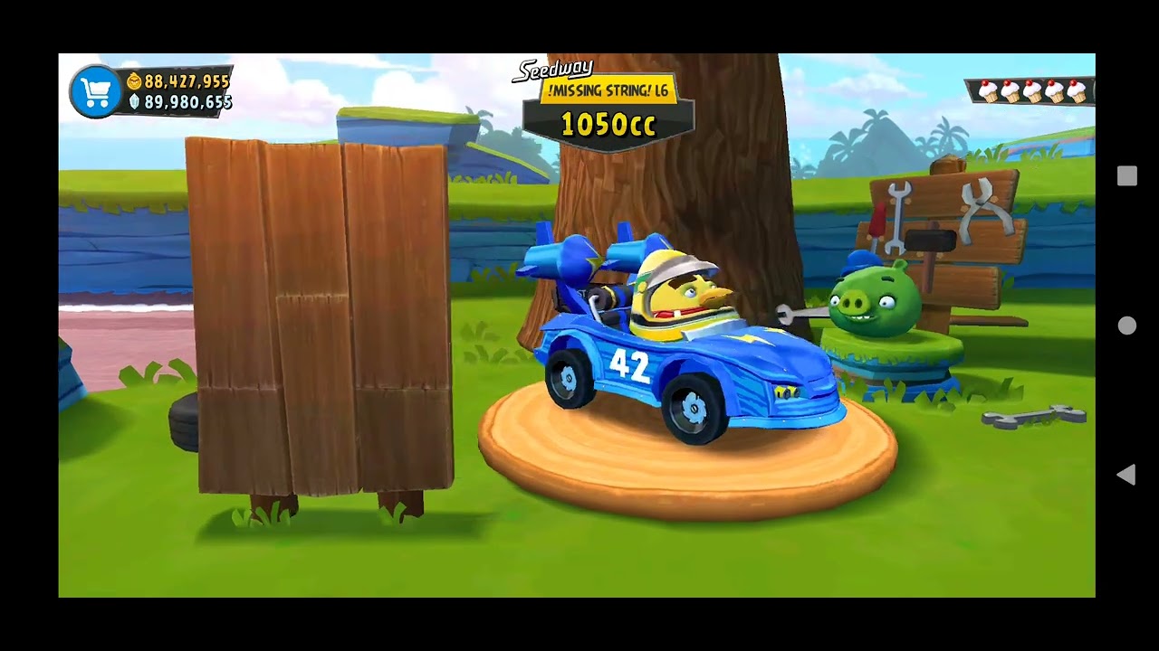 angry birds go fun edition Senna bird blue trubo 