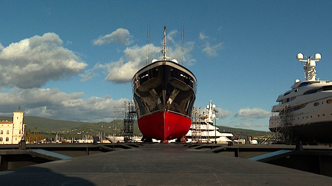 Yachting: La Ciotat shipyards inaugurate a giant boat lift