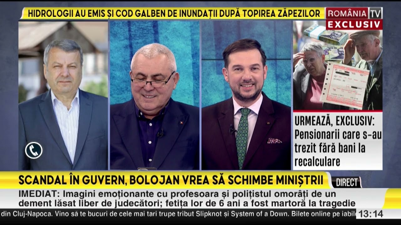 Ilie Bolojan ameninţă miniştrii cu demiteri dacă România pierde bani din PNRR