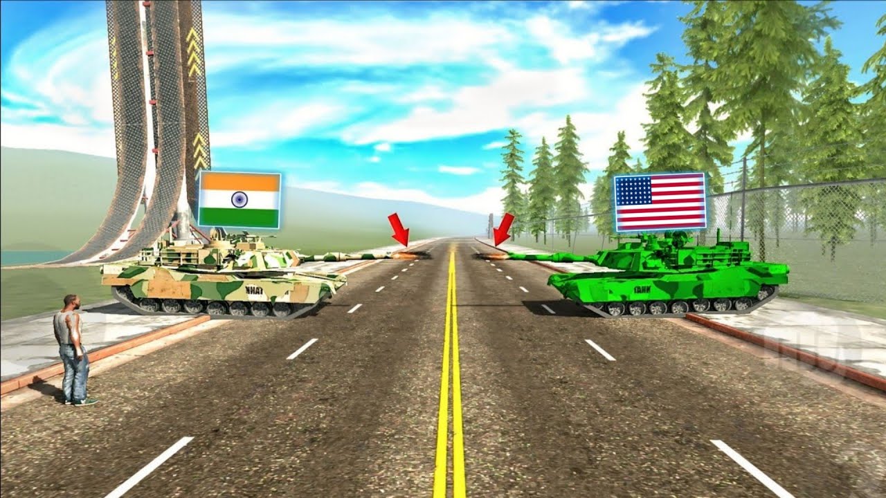 Indian Tank VS American Tank 😱 | PowerX 