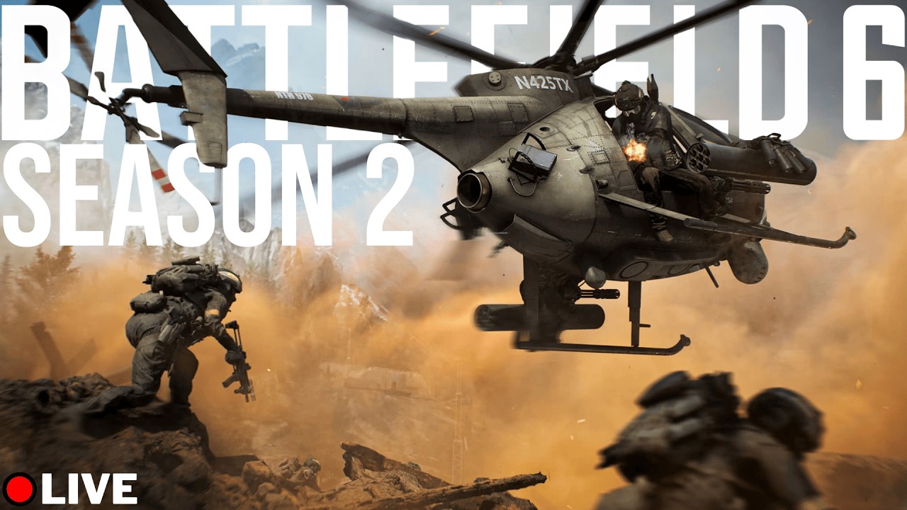 🔴Battlefield 6 LIVE | SEASON 2 IS HERE, DOUBLE WEAPON XP IS LIVE!!! | PS5 Gameplay
