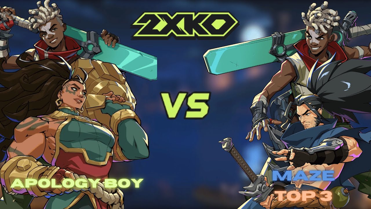 2XKO FT3 ▰  Apoplogy Boy (Ekko / Illaoi) vs (TOP 3) MAZE (Yasuo / Ekko) #2xko #leagueoflegends #lol