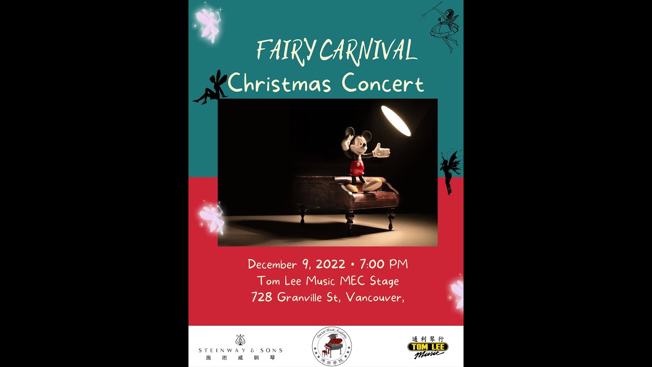 Fairy Carnival ---- Doctor Music Academy 2022 Christmas Concert   HD 1080p