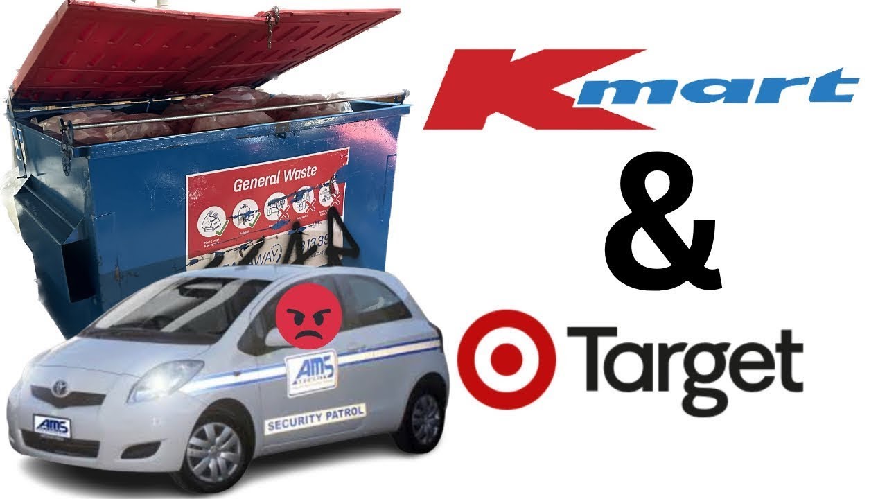 “DUMPSTER DIVING JACKPOT! Kmart & Target HAUL… But Security LOST IT 😡”