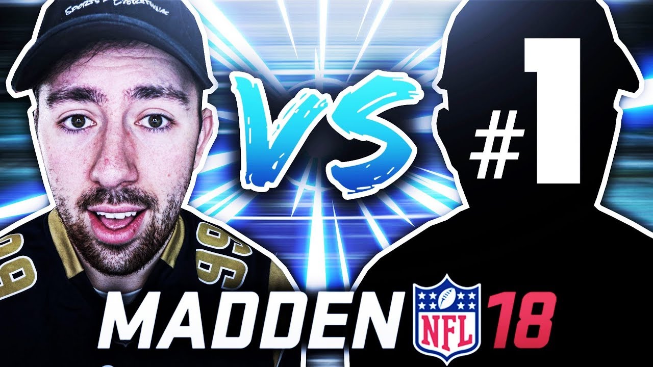 PLAYING THE #1 MADDEN PLAYER IN THE WORLD! (XXC-T25XX) MADDEN 18 ULTIMATE TEAM