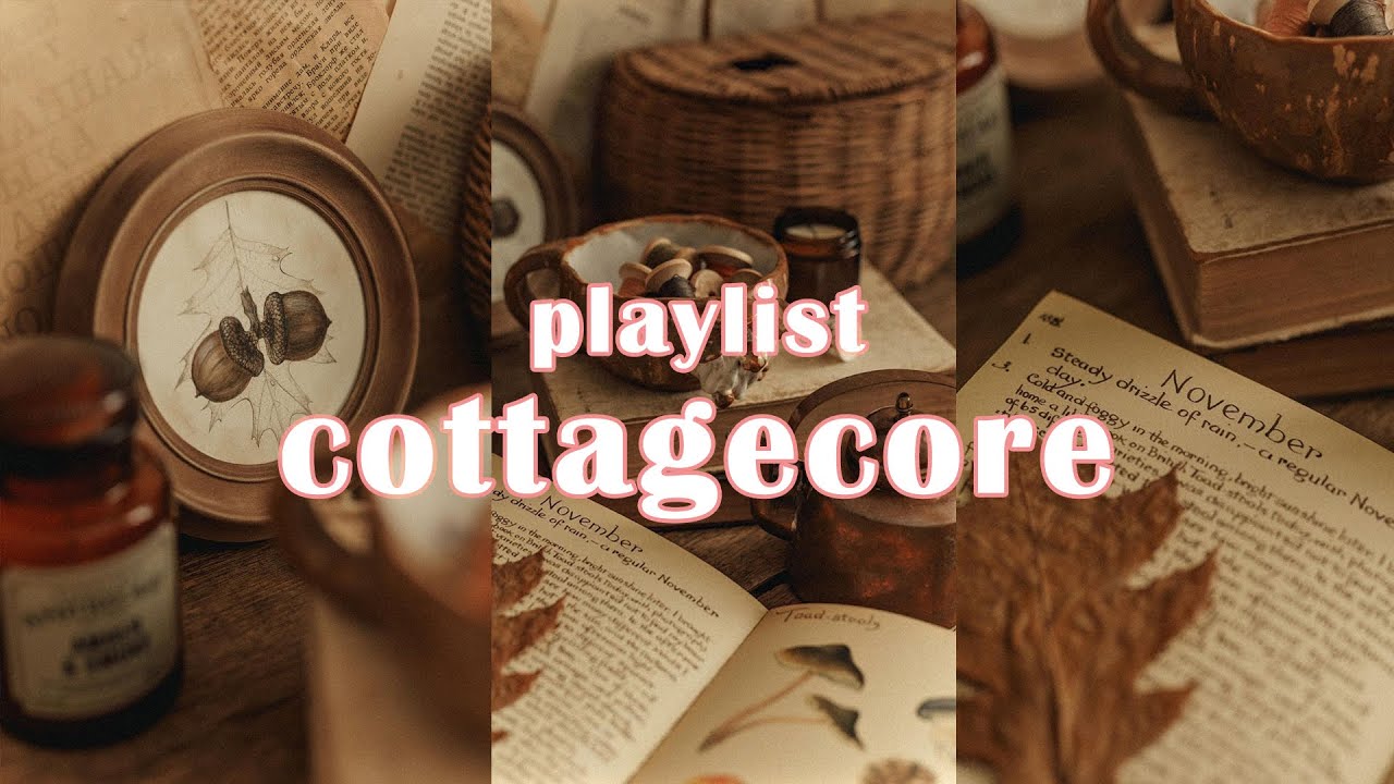 🌱🍄✨ cottagecore music + ambience (cassette/lofi mixtape) — soft, dusty + mostly acoustic