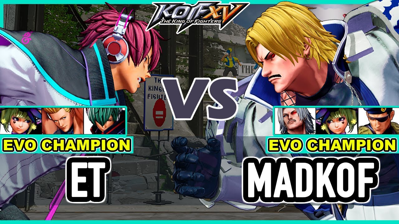 KOF XV 🔥 ET (Shun'ei/Benimaru/Sylvie) vs Madkof (Rugal/Sylvie/Heidern)