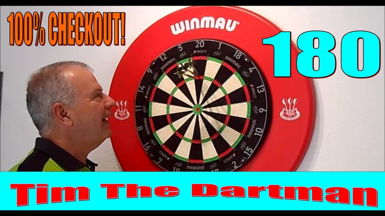 180 & 1 Dart At The Double...Nice!!