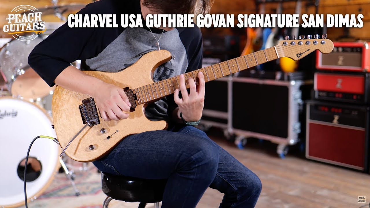 No Talking...Just Tones | Charvel USA Guthrie Govan Signature Model San Dimas Used