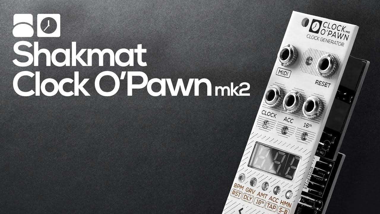Shakmat Clock O'Pawn MK2: Demo
