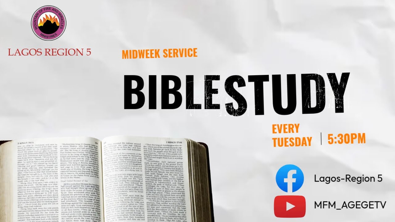 BIBLE STUDY | 13TH JANUARY 2026