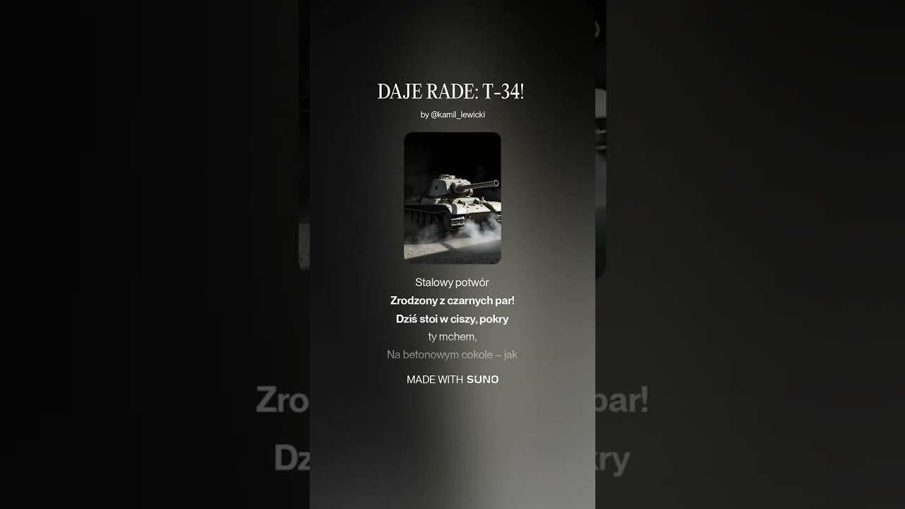 DAJE RADE:  T 34!
