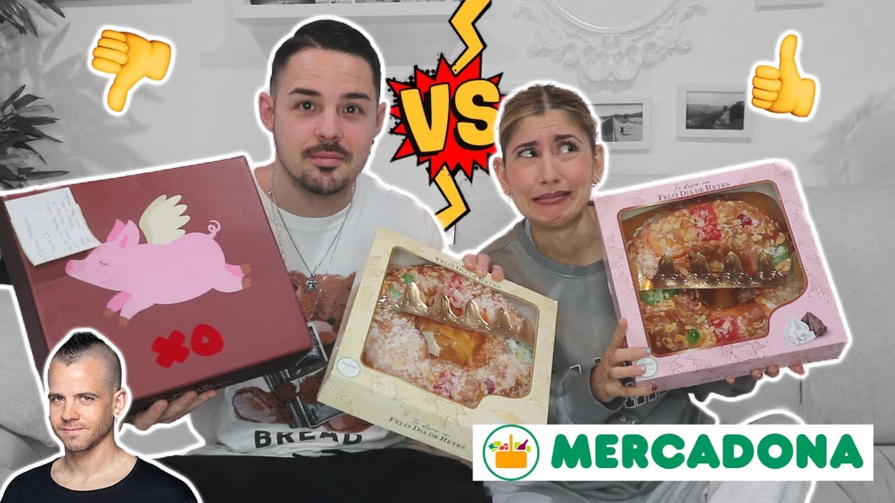 ROSCON DE MERCADONA € VS ROXCON DE DABIZ MUÑOZ €€€€ 🤪 cual esta mejor? 😅 con @Patrizienta