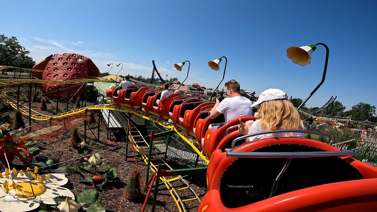 Erdbeer Raupenbahn - POV - Karls Erlebnisdorf Elstal - SBF Visa Group - Family Coaster / MX48