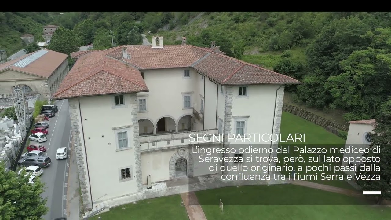 PALAZZO MEDICEO DI SERAVEZZA - LO STEMMA MEDICEO