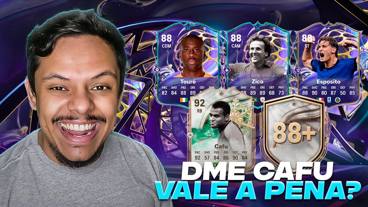 FC 26 l 🔥 DME CAFU FINALMENTE CHEGOU e EVOLUÇÃO MC 87 FUTURE STARS l DantheBNN l