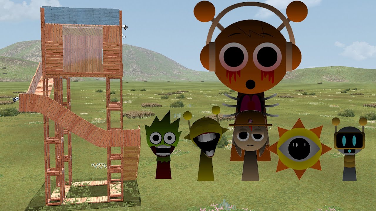 Horror Oren Sprunki Family Vs Towers In Garry's Mod