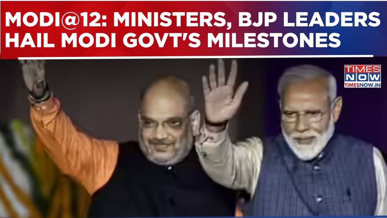 Modi Completes 12 Years As PM: Amit Shah, Union Ministers & BJP Leaders Hail Modi Govt's Milestones