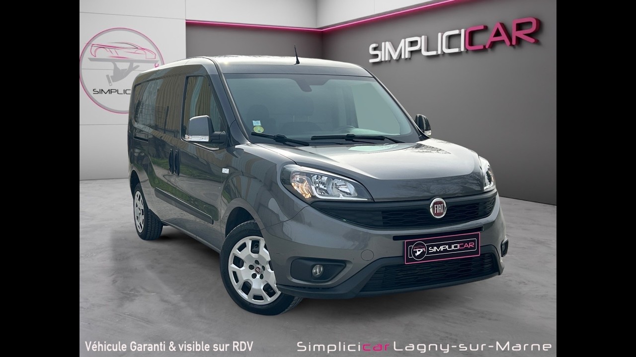 FIAT DOBLO CARGO CABINE APPROFONDIE EURO 6D-T MAXI 1.6 MULTIJET 105 PACK TECHNO - Caméra de recul