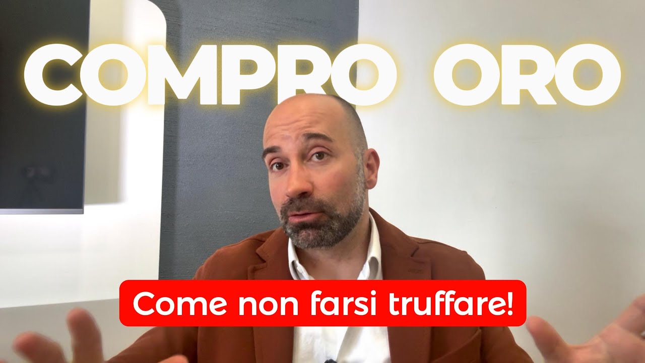 Compro ORO: come non farsi truffare?