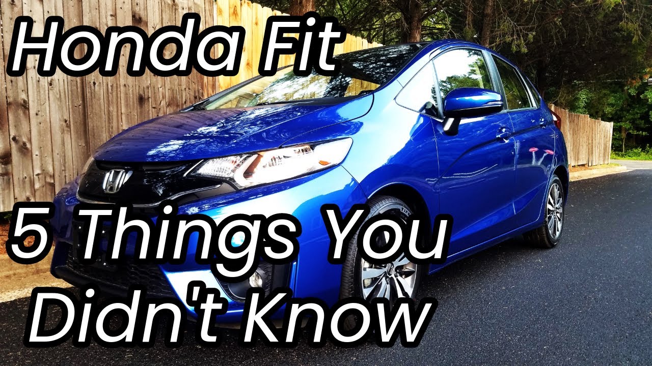 5 фактов о Honda Fit, которые вы не знали