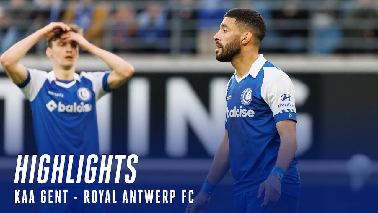 🎬 KAA Gent - Royal Antwerp FC: 2-2 (MD27 JPL)