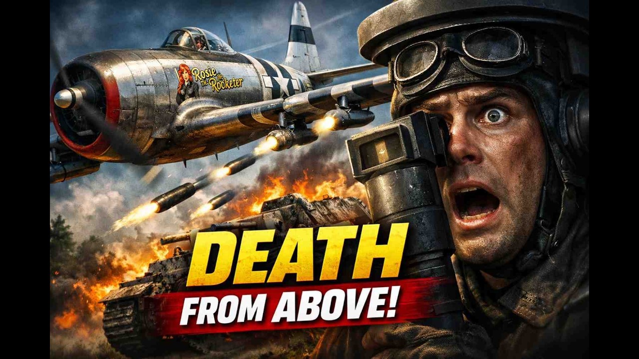 How WW2 Fighter Bombers Hunted Hitler’s Panzers