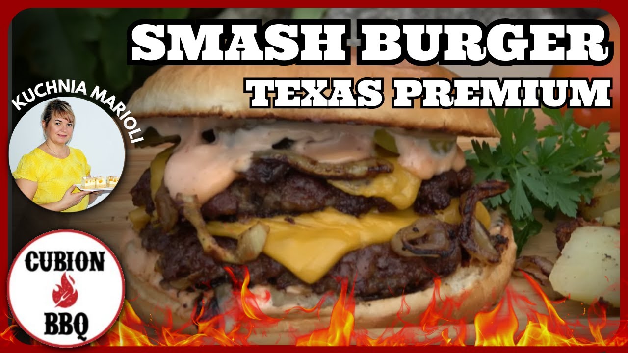 SMASH BURGER na GRIDDLU TEXAS PREMIUM 🍔
