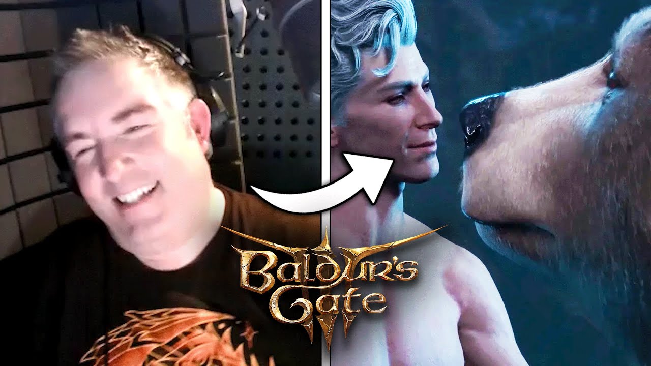 Halsin Actor on Crazy Bear Romance Scene in Baldur's Gate 3