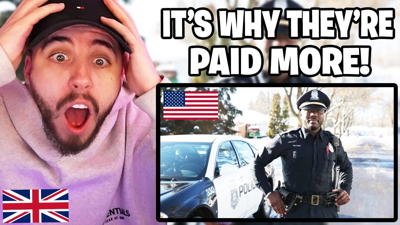 Brit Reacts to American Police vs British Police