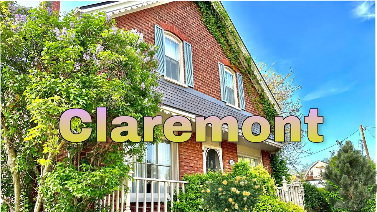 [4K] CLAREMONT Ontario | Greater Toronto Area | Walking Tour