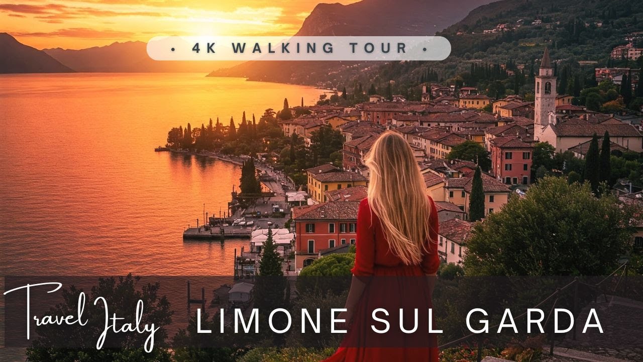 Limone sul Garda , Italy 4K Walking Tour - Captions & Immersive Sound [4K ] 📸  | Ep. 2