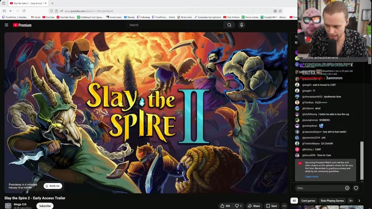 ⏰ 3pm EST - BE HERE ⚔️ Slay The Spire Soul Link w/  @Rarran  📢 !Bunny !Kettlehead !Schedul