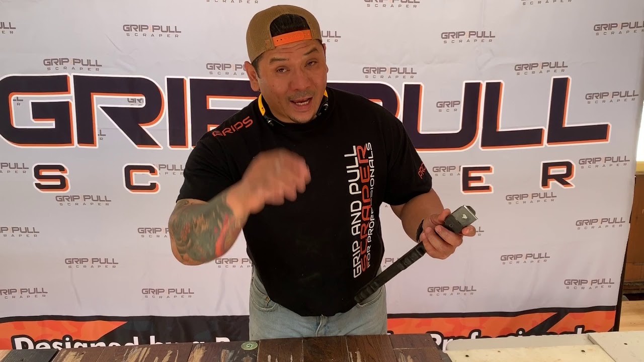 Grip & Pull Scraper Full Video  - professional scraping tool