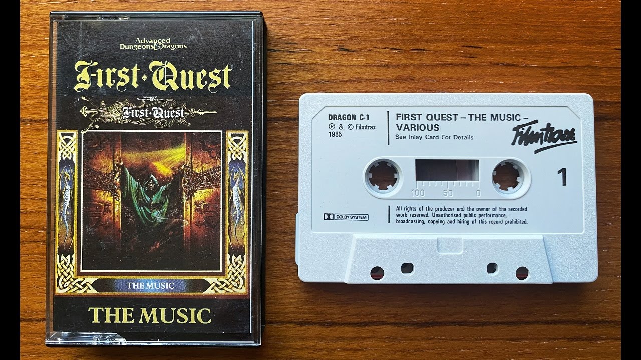 Advanced Dungeons & Dragons -- First Quest: The Music cassette (1985)