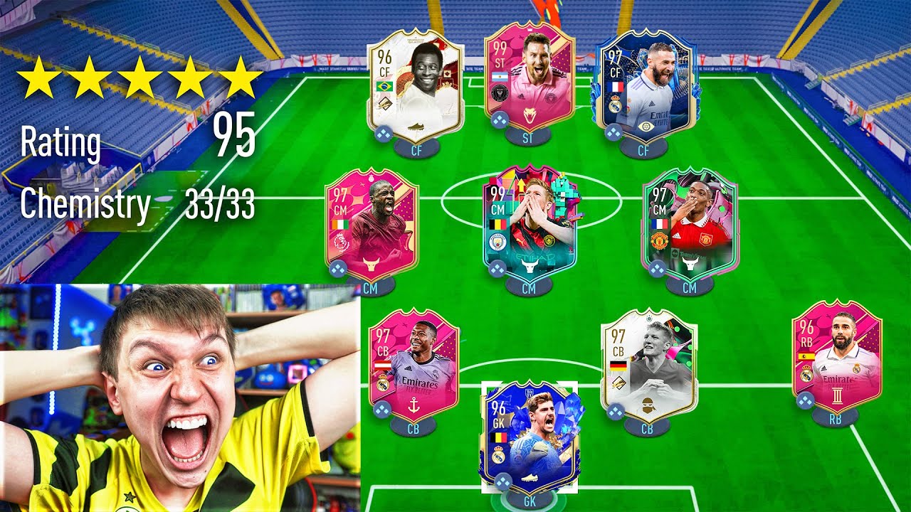I GOT A 128 FUT DRAFT!! *WORLD RECORD* FIFA 23