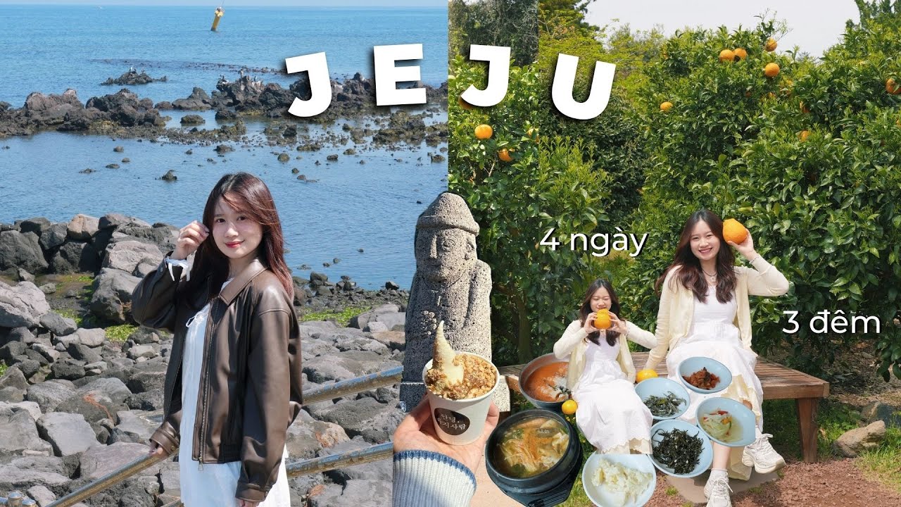 KHI CUỘC ĐỜI CHO BẠN ĐI JEJU🍊 Vlog 4 ngày 3 đêm lịch trình siêu chi tiết