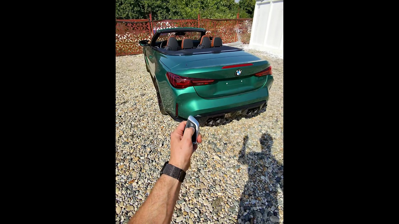 2025 BMW M4 G83 Convertible in Isle of Man + Tartufo Merino leather #bmw #m4 #bmwmmotorsport