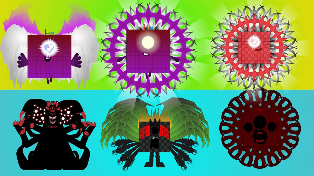 NumberBlocks Band Different (1TOcto - 1QOcto) vs Uncannyblocks Band But Different