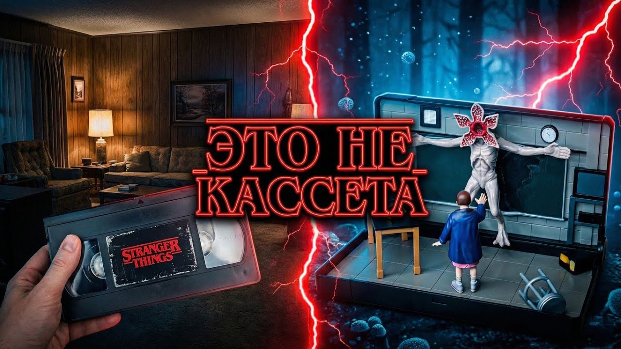 Stranger Things VHS Diorama | Eleven vs Demogorgon