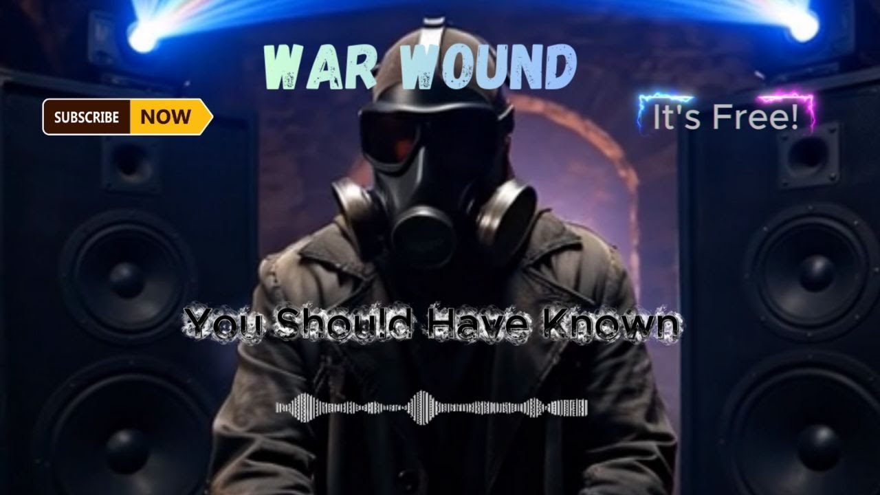 War Wound - You Should Have Known.  Aggressive Heavy metal battle combat music. Industrial metal.