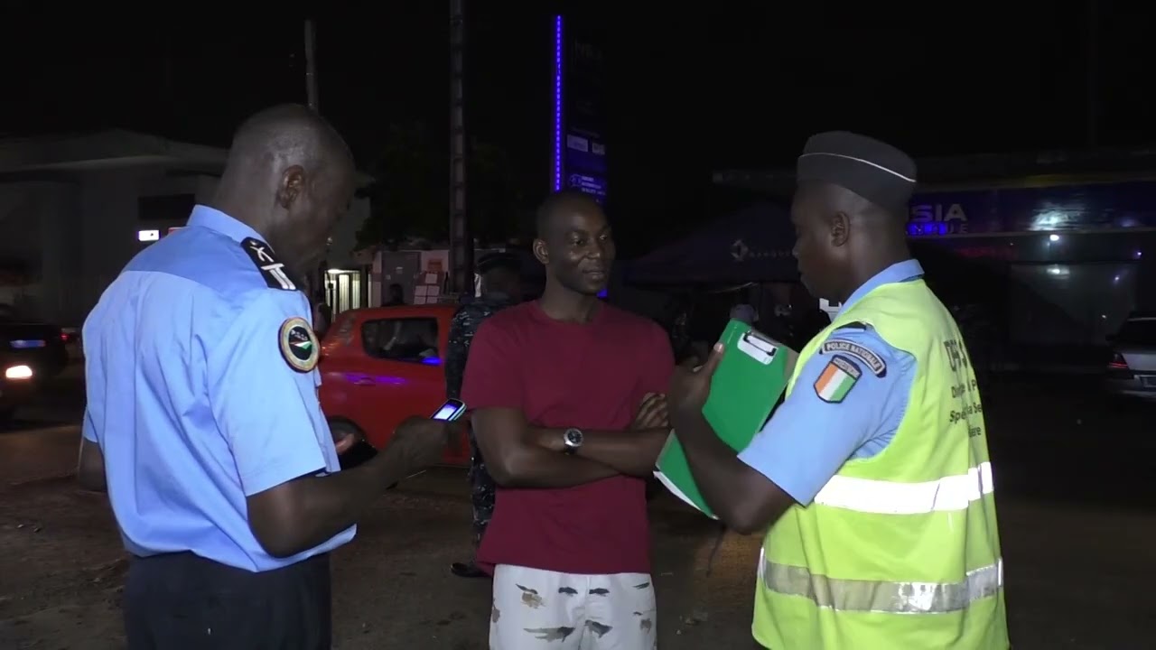 La police ivoirienne lance une opération d'envergure contre l'alcool au volant dans à Abidjan
