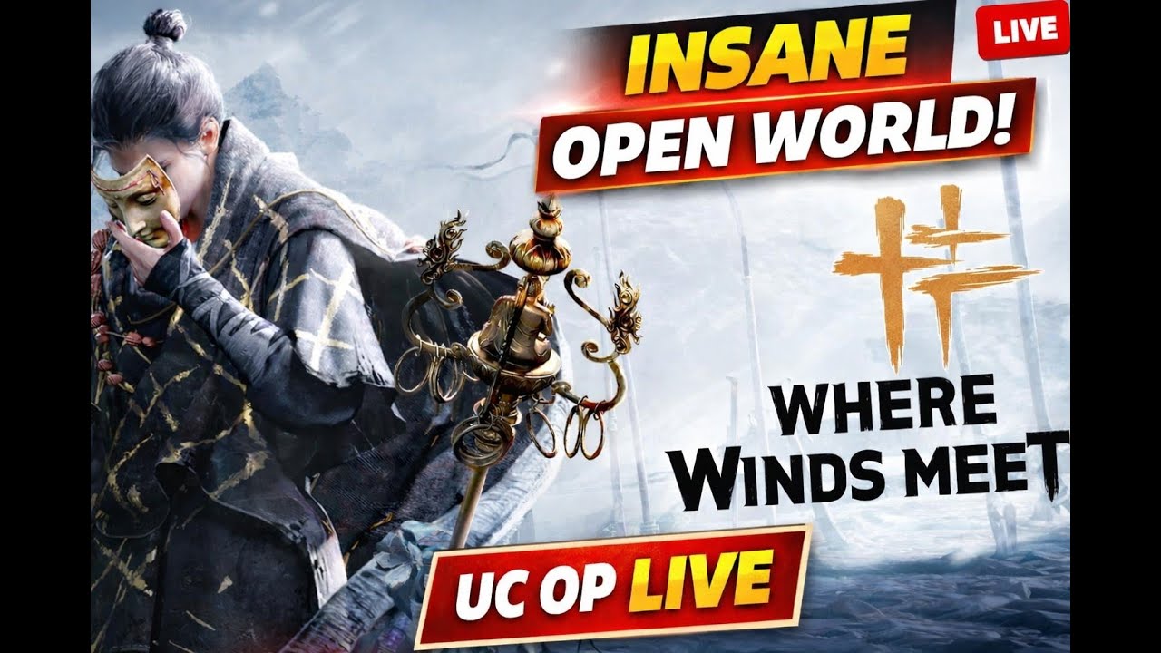 🔴 LIVE Gameplay | Where Winds Meet ⚔️ Epic Combat & Story Begins!