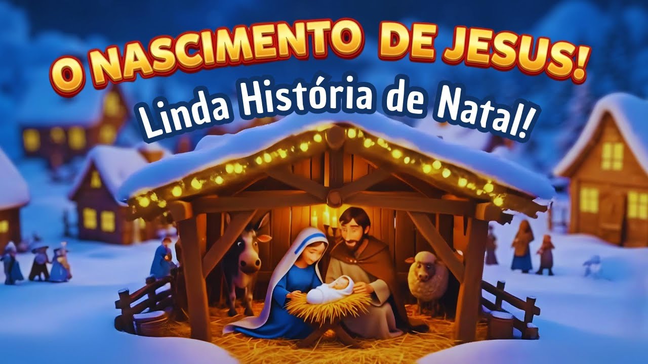 Corre, Vem Ver! É Natal, Nasceu Jesus! 🎶 (Linda Música Infantil) 🌟