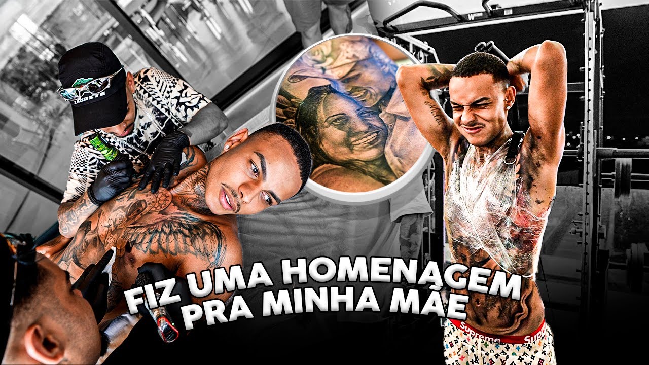 FIZ UMA HOMENAGEM PRA MINHA MÃE l TATUEI O CORPO INTEIRO