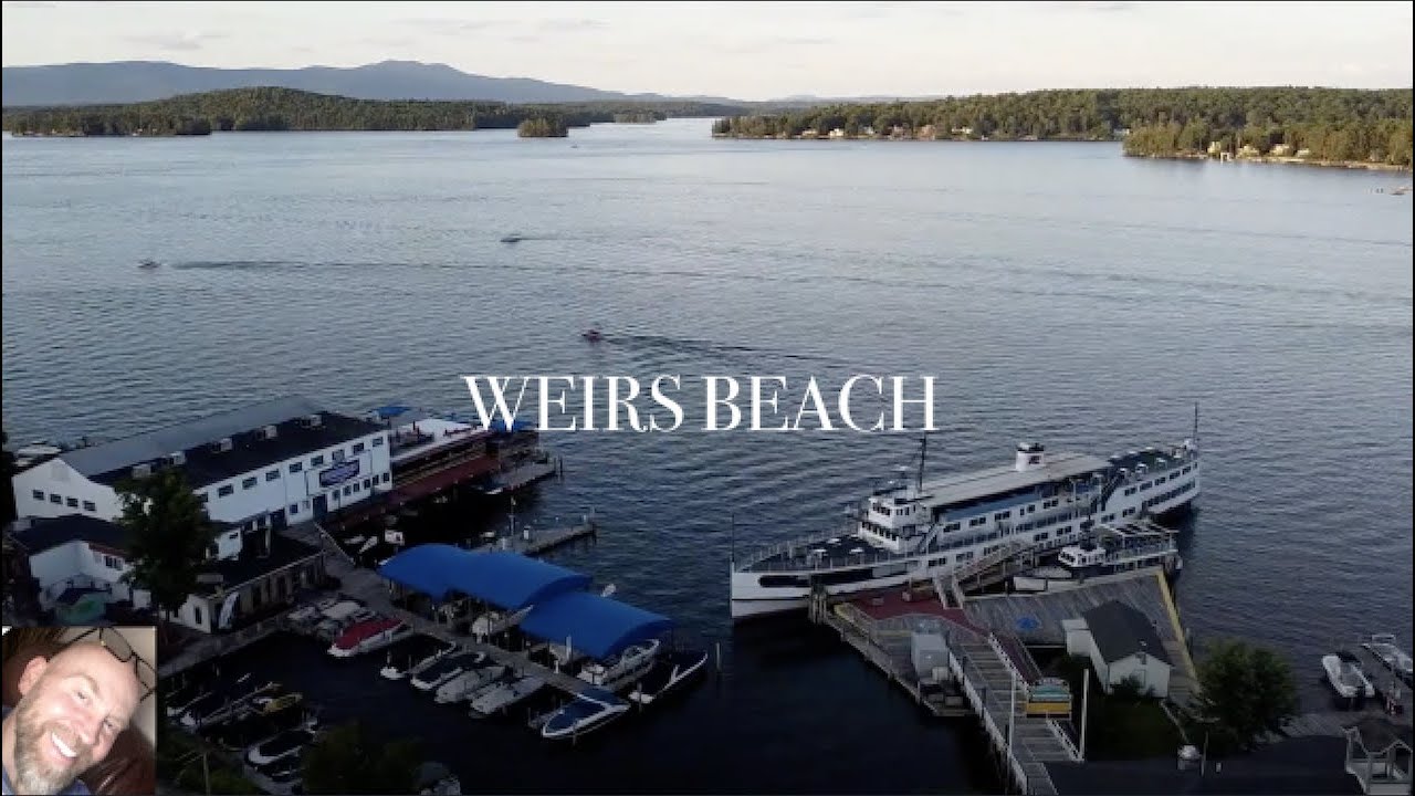Weirs Beach ,Lake Winnipesaukee- Laconia NH (Walk&Drone)