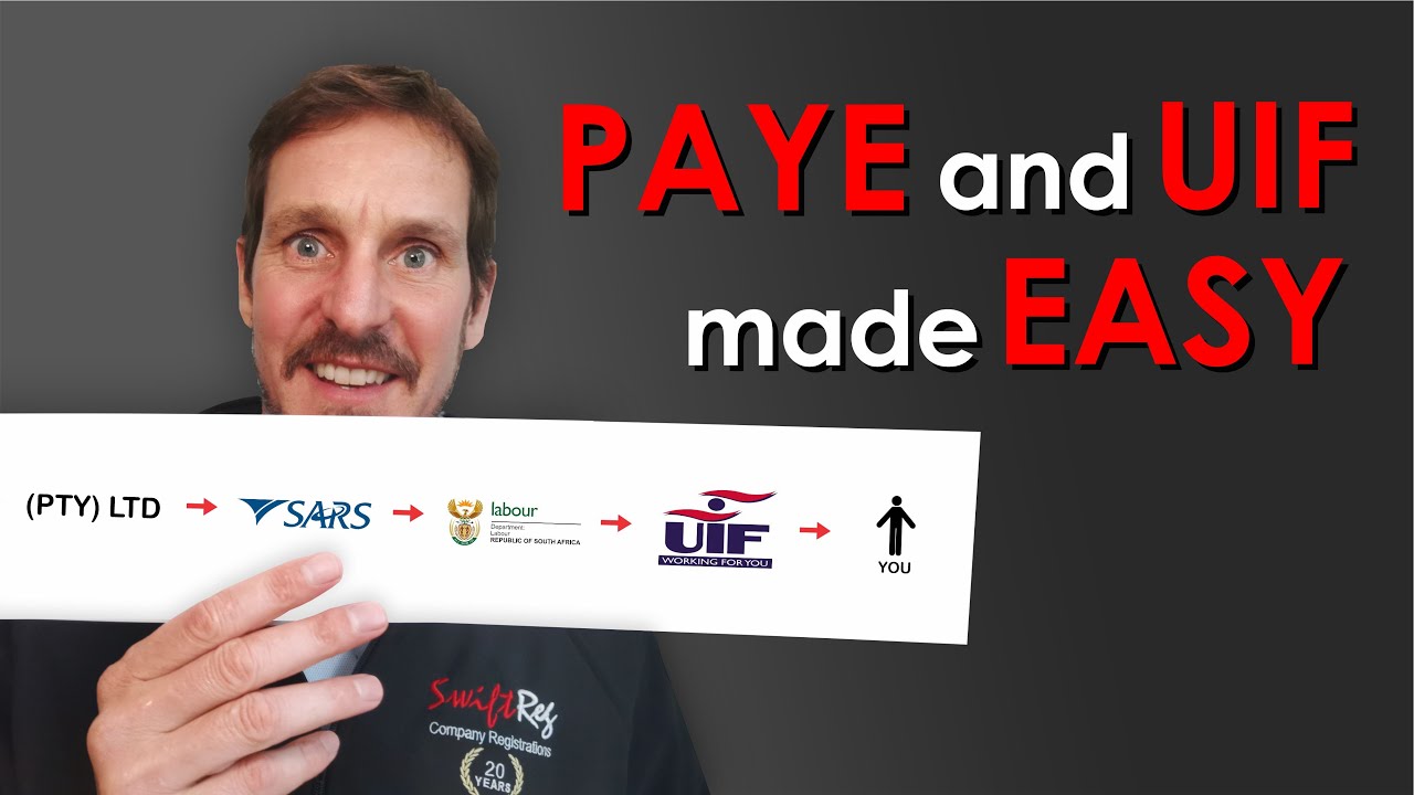 Разъяснения по регистрации PAYE и UIF