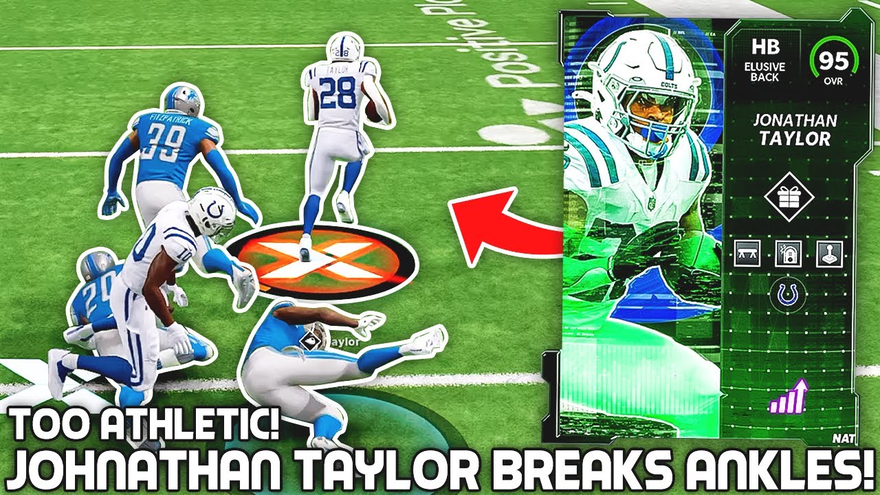 Jonathan Taylor BREAKS ANKLES! He's Too Athletic! Madden 22