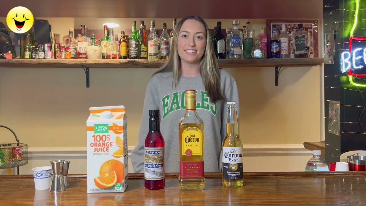 Corona Tequila Sunrise